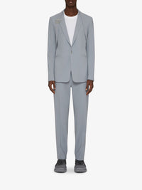Pantalon slim en laine mélangé - Pearl Grey