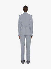 Pantalon slim en laine mélangé - Pearl Grey