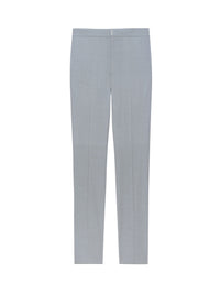 Pantalon slim en laine mélangé - Pearl Grey
