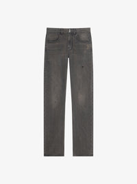 STRAIGHT FIT 5 POCKET TROUSERS