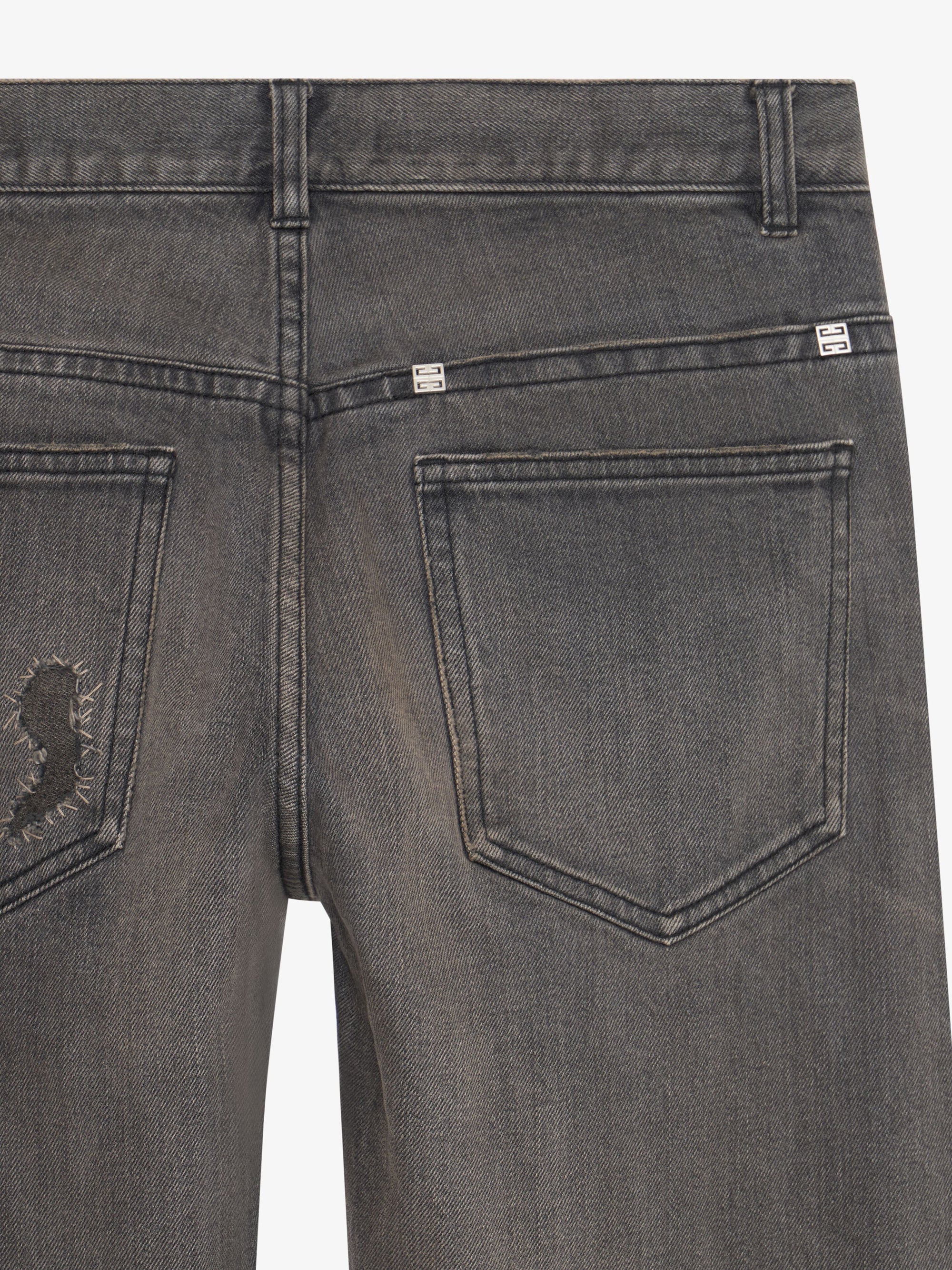 STRAIGHT FIT 5 POCKET TROUSERS