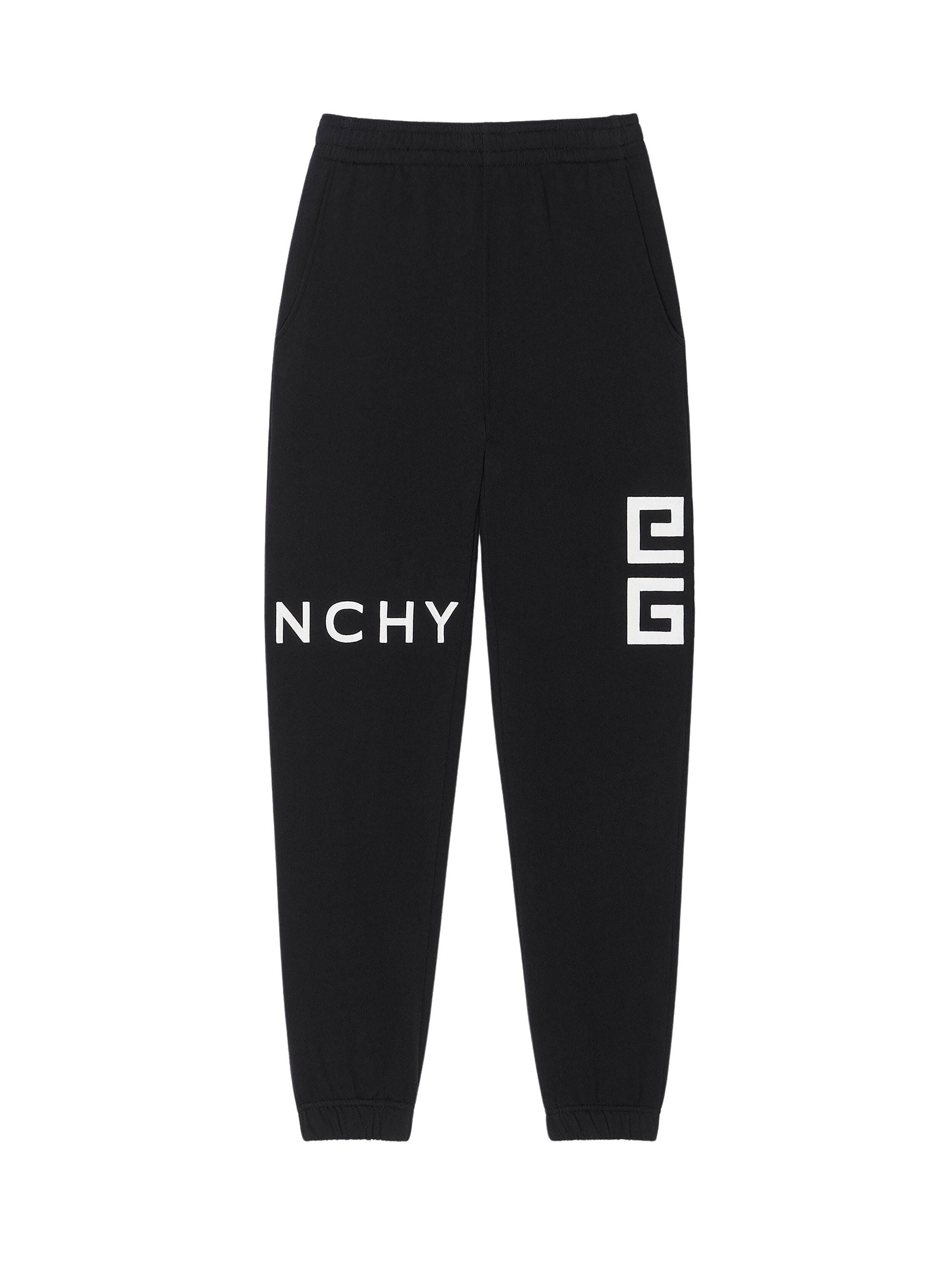 SLIM FIT EMBROIDERED TROUSERS