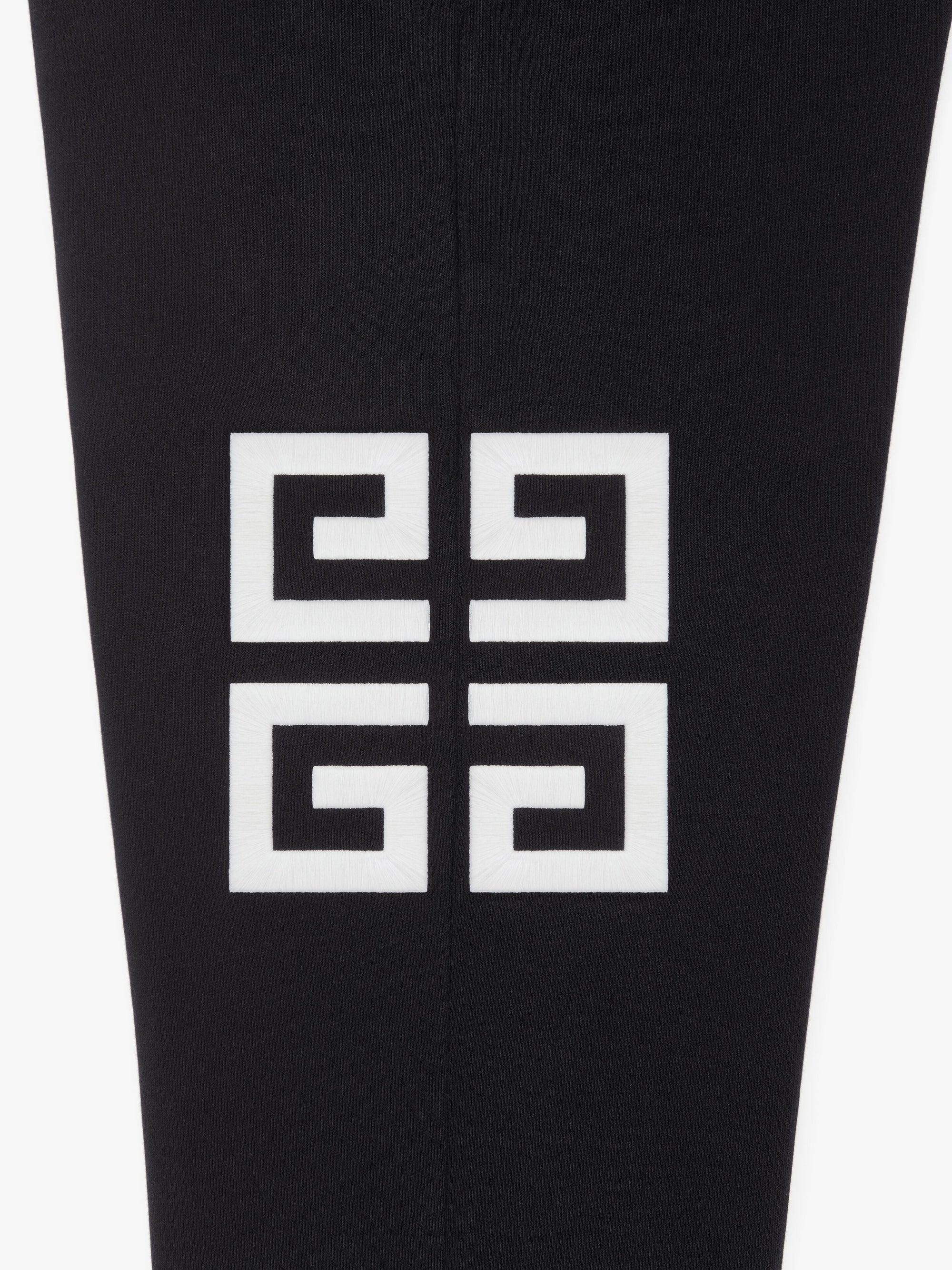 SLIM FIT EMBROIDERED TROUSERS