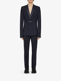 Pantalon de costume slim en laine - Night Blue