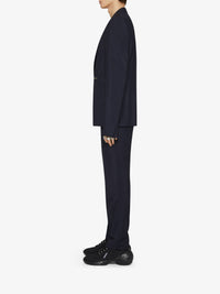 Pantalon de costume slim en laine - Night Blue