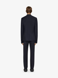 Pantalon de costume slim en laine - Night Blue