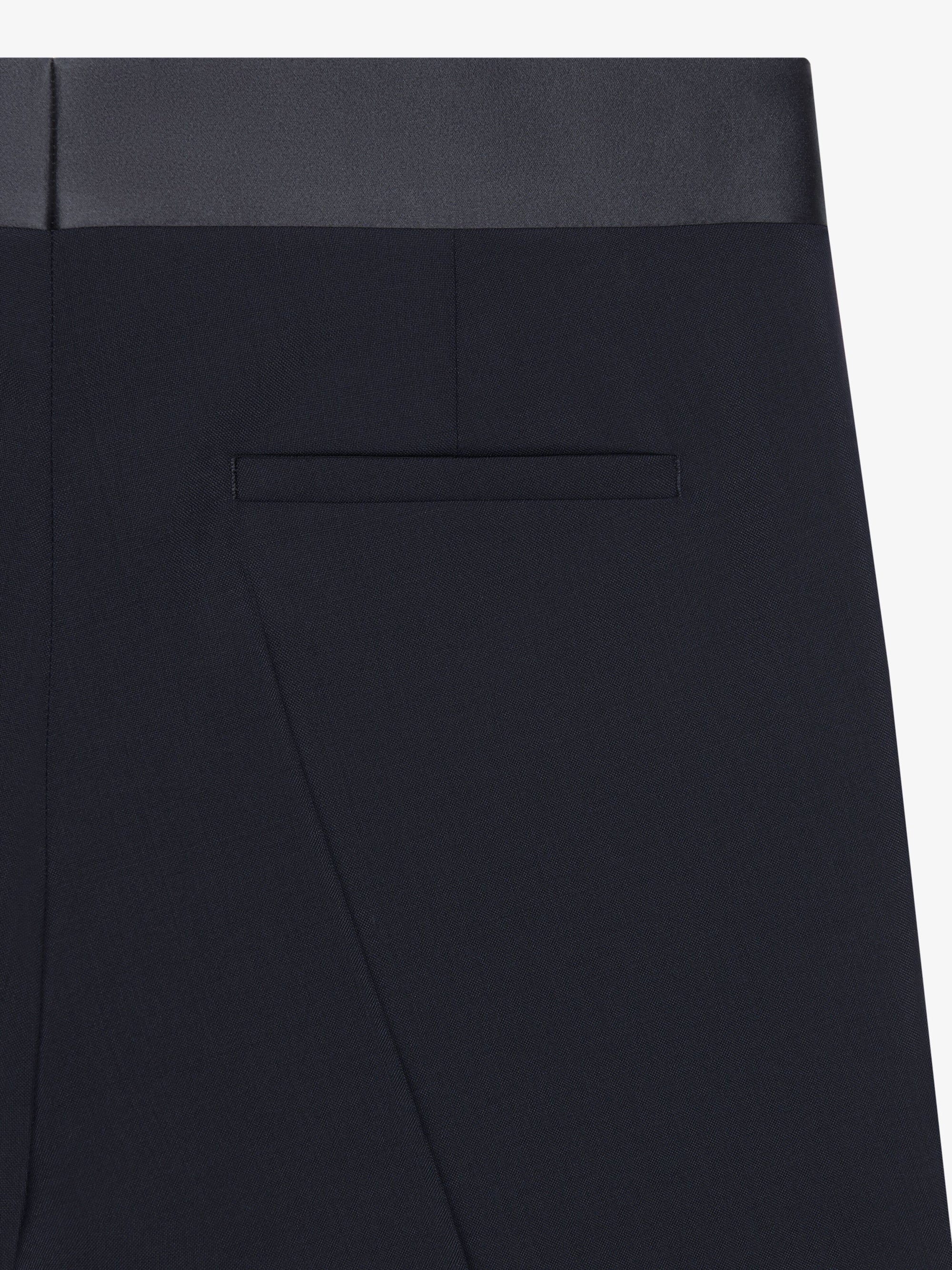 Pantalon de costume slim en laine - Night Blue