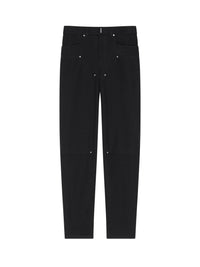 BLACK DENIM WITH RINSE