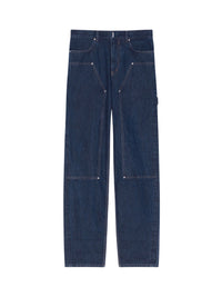 Pantalon carpenter en denim - Indigo Blue