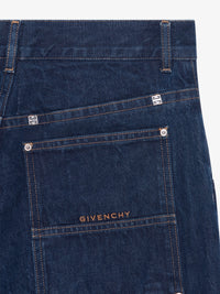 Pantalon carpenter en denim - Indigo Blue