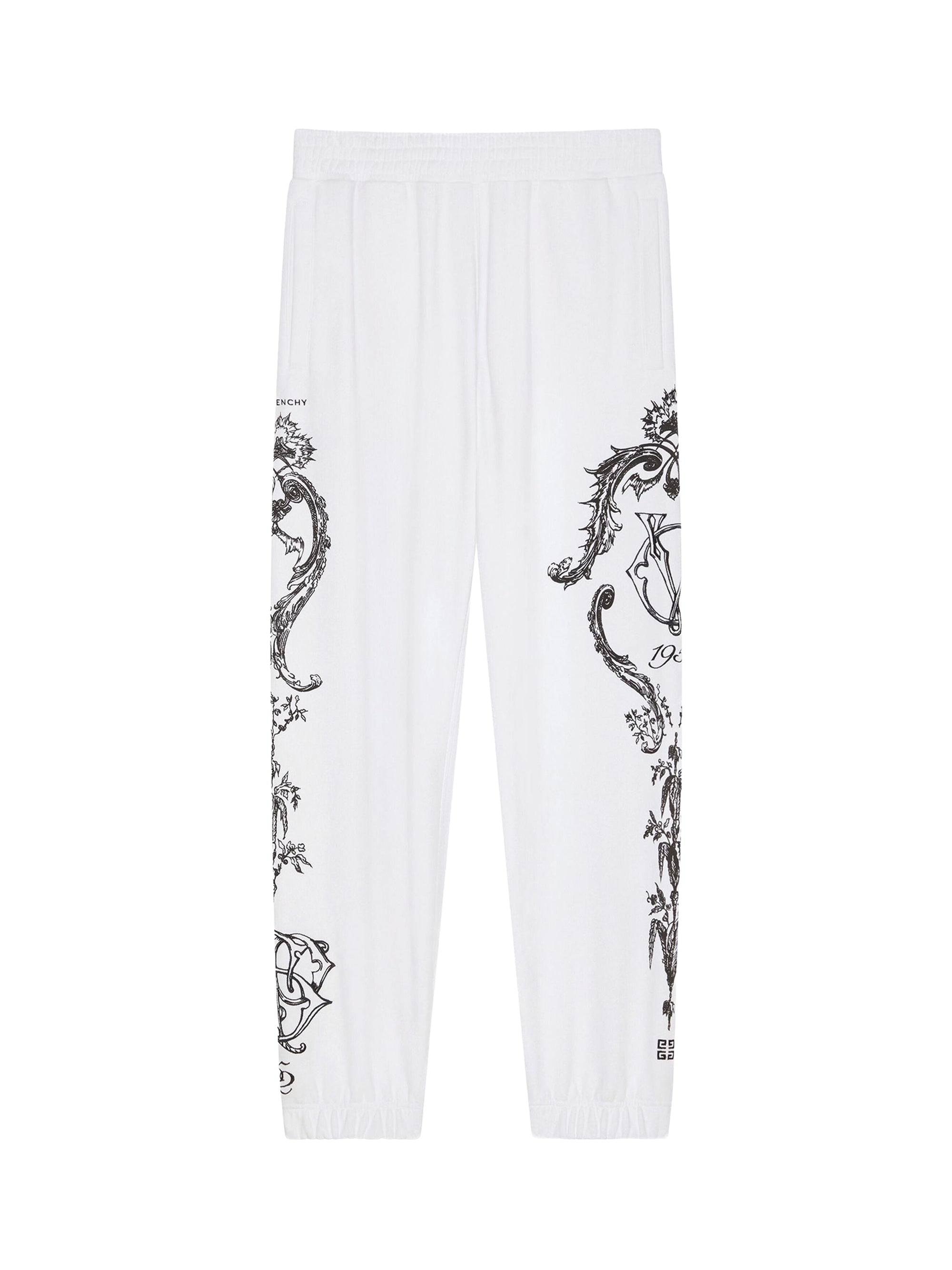 Pantalon de jogging Crest en molleton - White