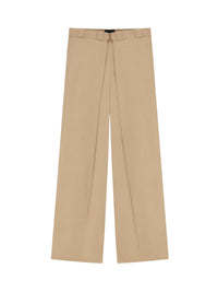 Extra Wide Chino Trousers - Beige