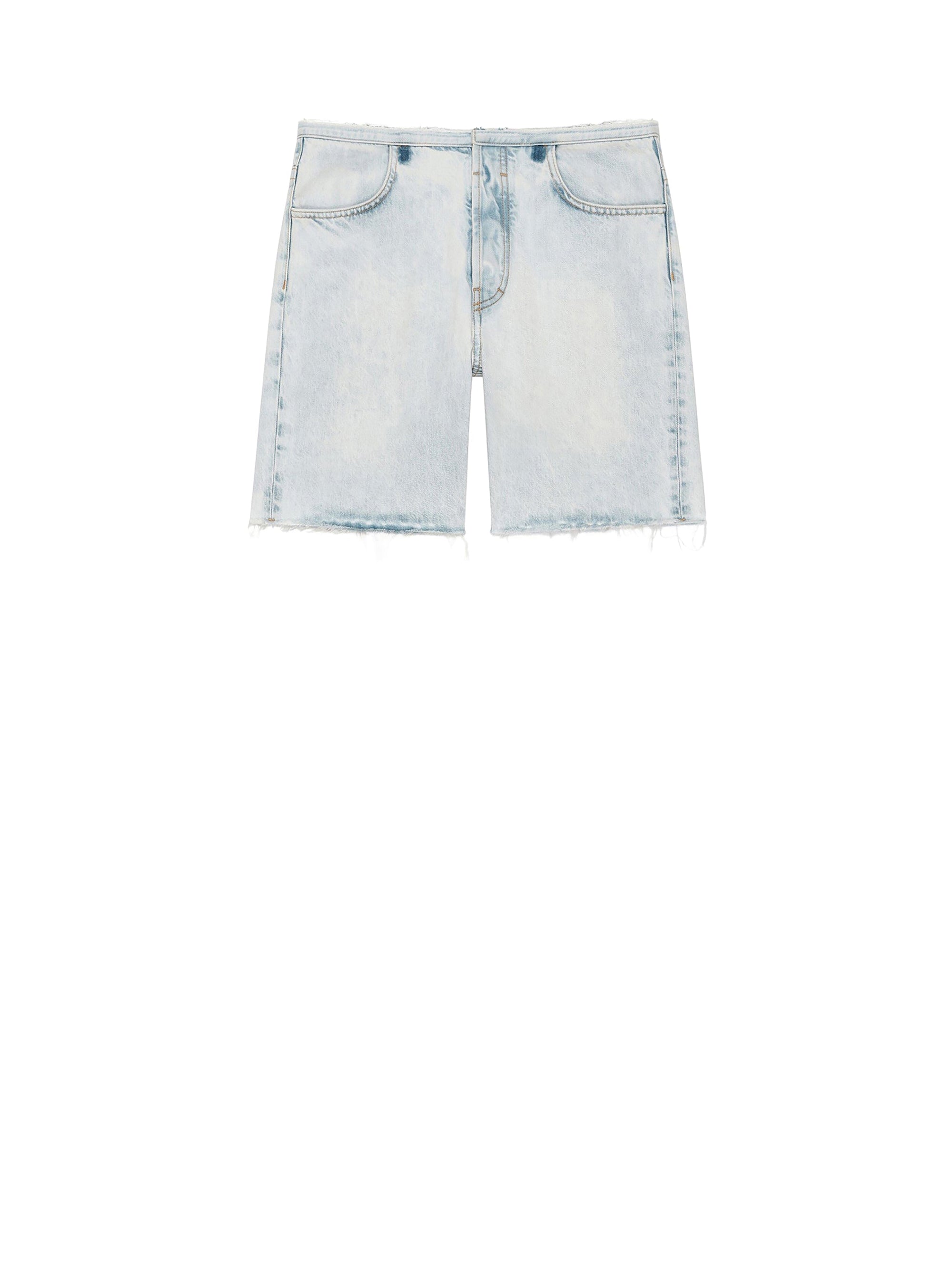 Bermuda en denim - Pale Blue