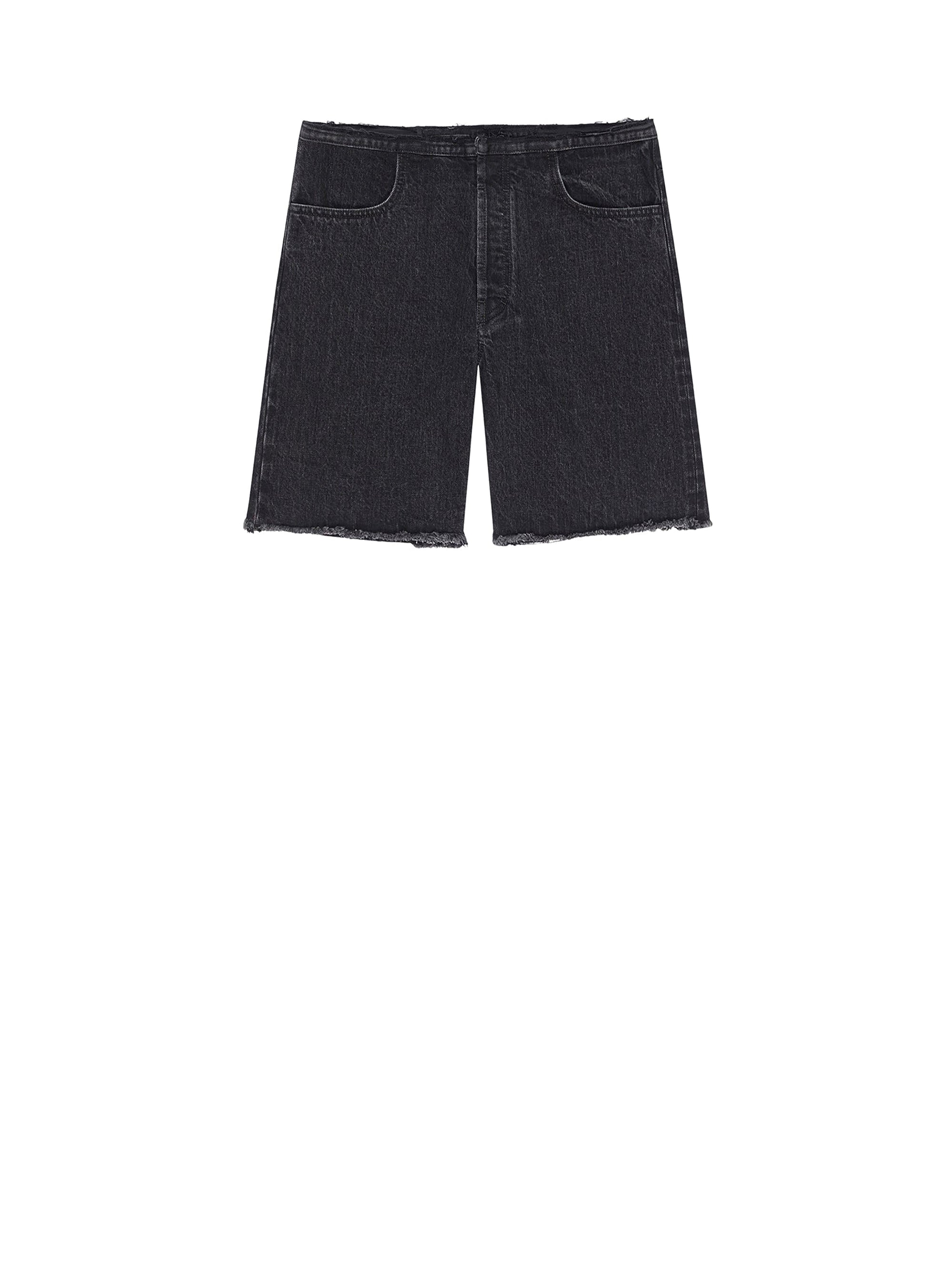 Bermuda en denim - Black