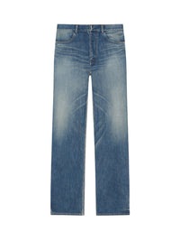 Jean coupe droite 5 poches - Medium Blue