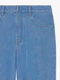 Jean avec rivets métalliques 4G- Bleu Clair