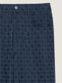 ROUND REGULAR FIT 5 POCKETS DENIM