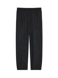 Pantalon de joggin à détail 4G en laine - Charcoal