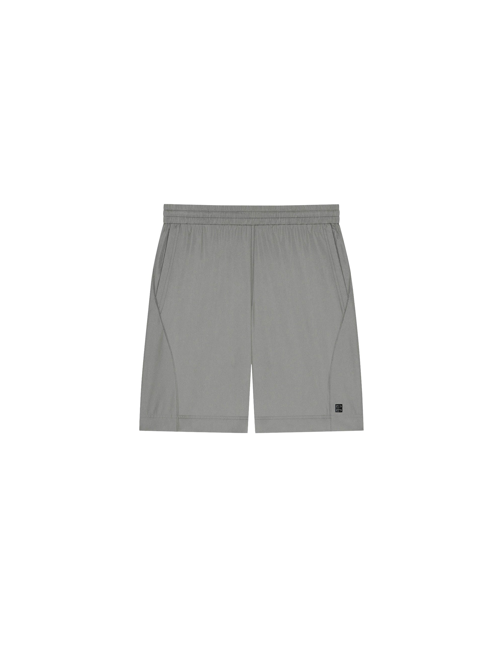 Short de jogging 4G à rivets - Pearl  Grey
