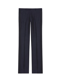Pantalon de soirée coupe annéesen laine - Night Blue