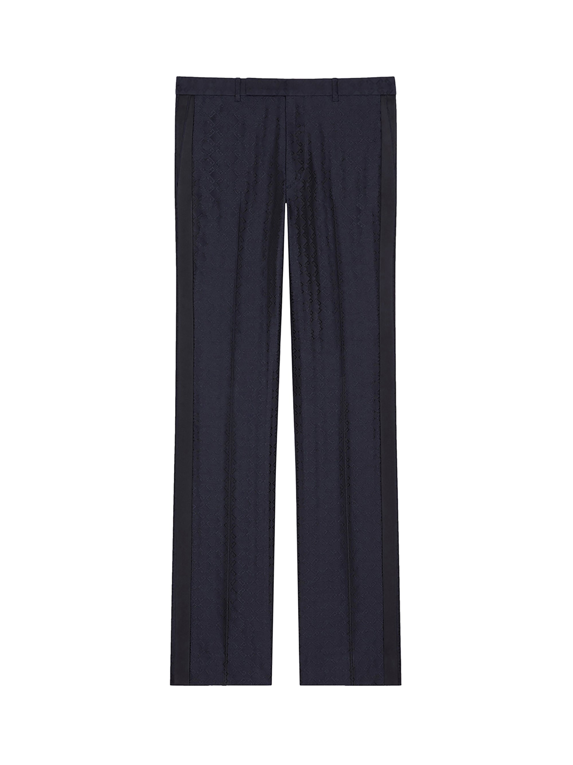 Pantalon de soirée coupe annéesen laine - Night Blue