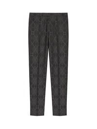 Pantalon habillé droit en laine - Charcoal