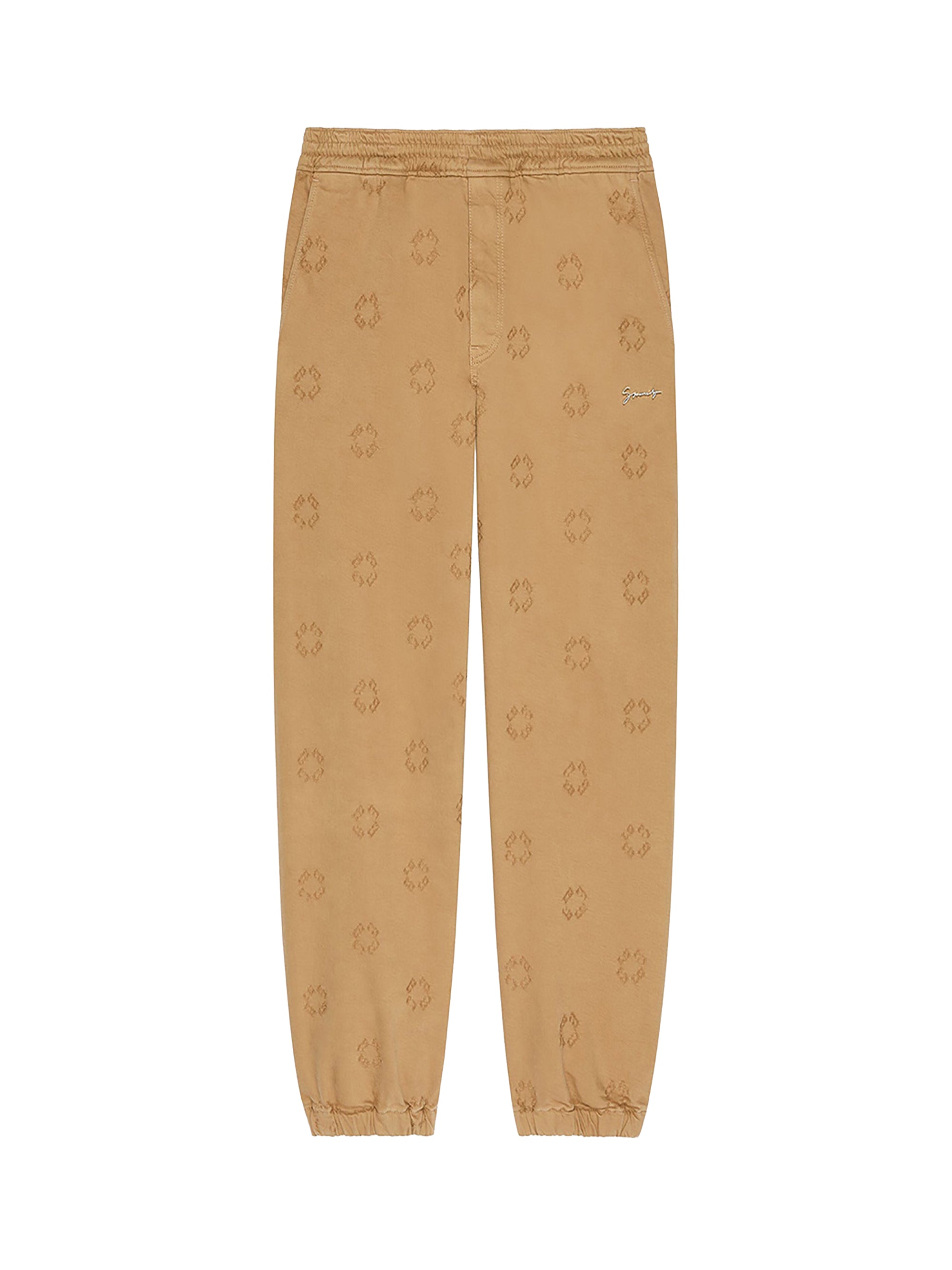 Pantalon de jogging en jean - Beige