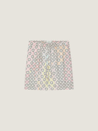 SILK TWILL COLORFUL MONOGRAM 72