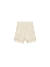 Corduroy shorts – Ecru