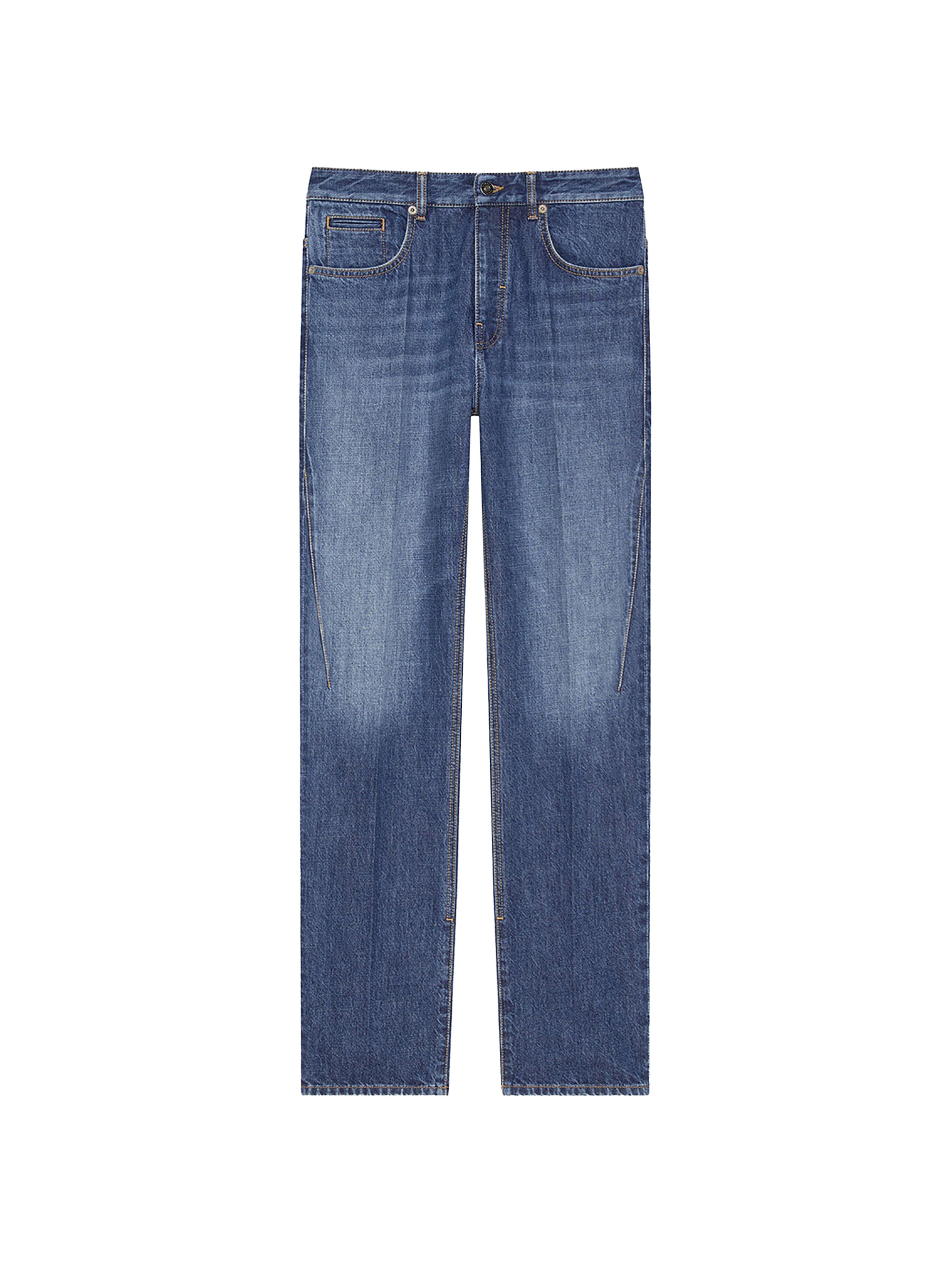 Pantalon coupe droite - Dark Blue