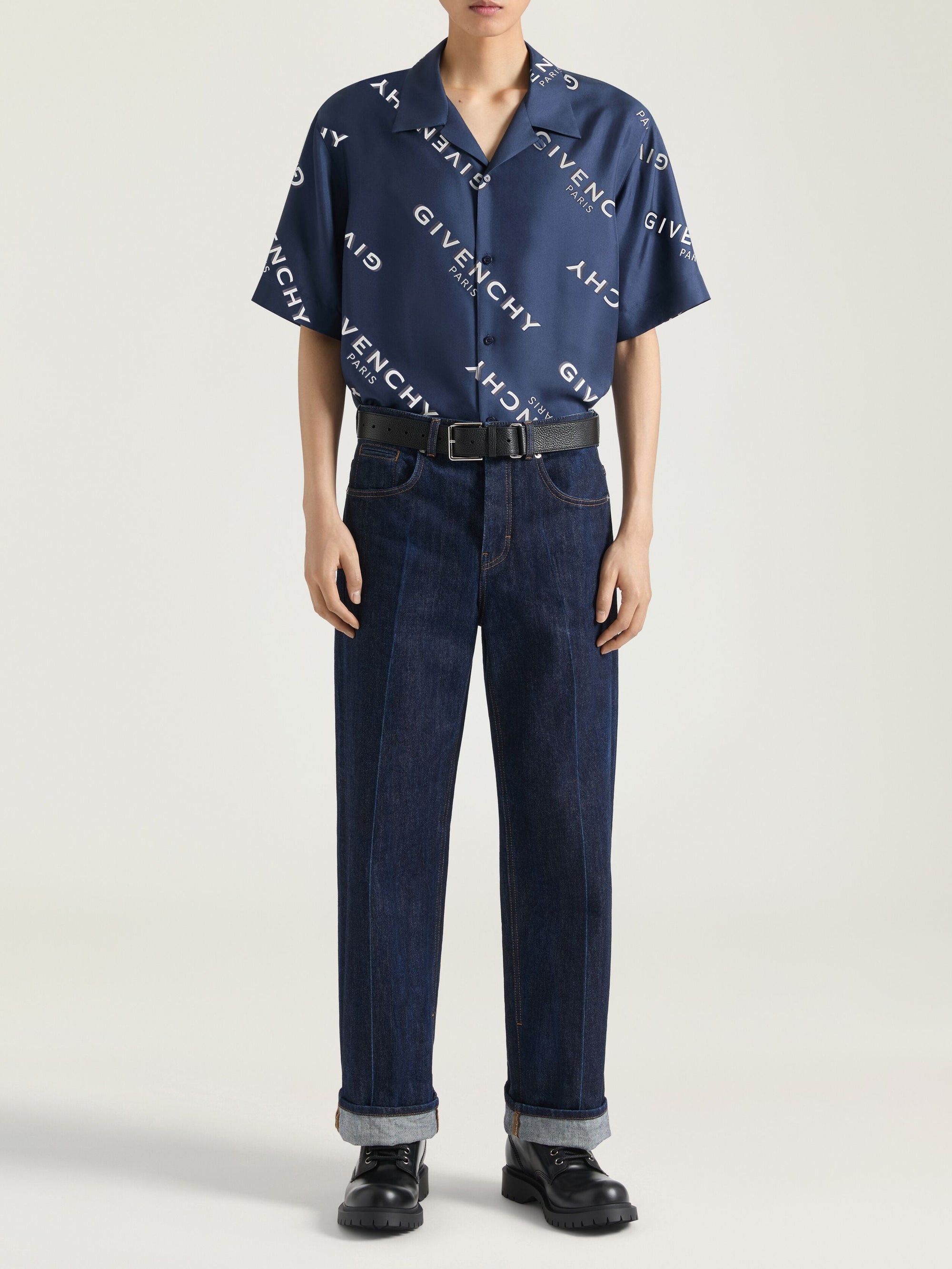 Pantalon large - Dark Blue