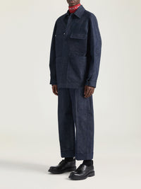 Pantalon cargo Couture seam - Dark Blue