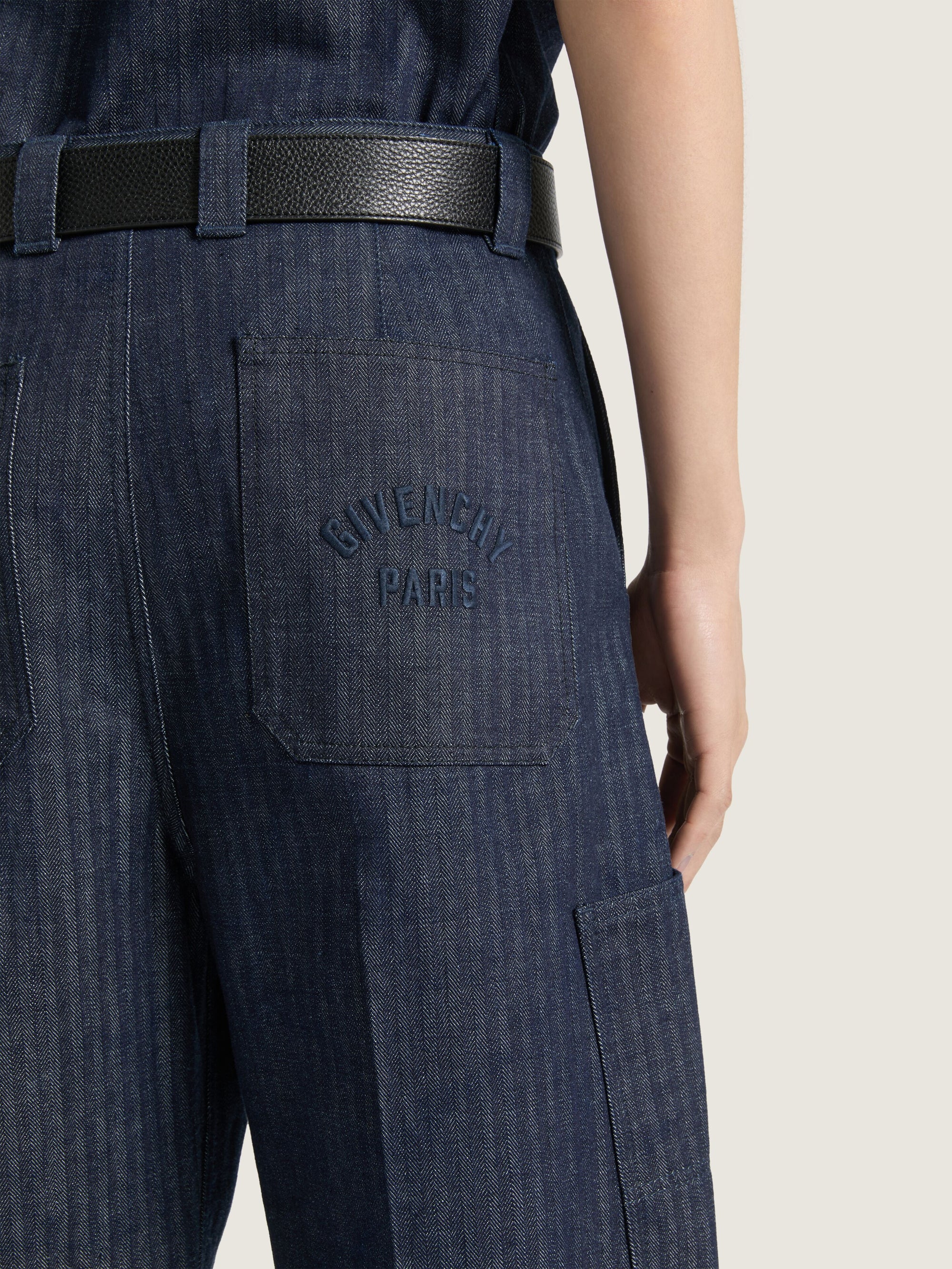HERRINGBONE DENIM BRUT
