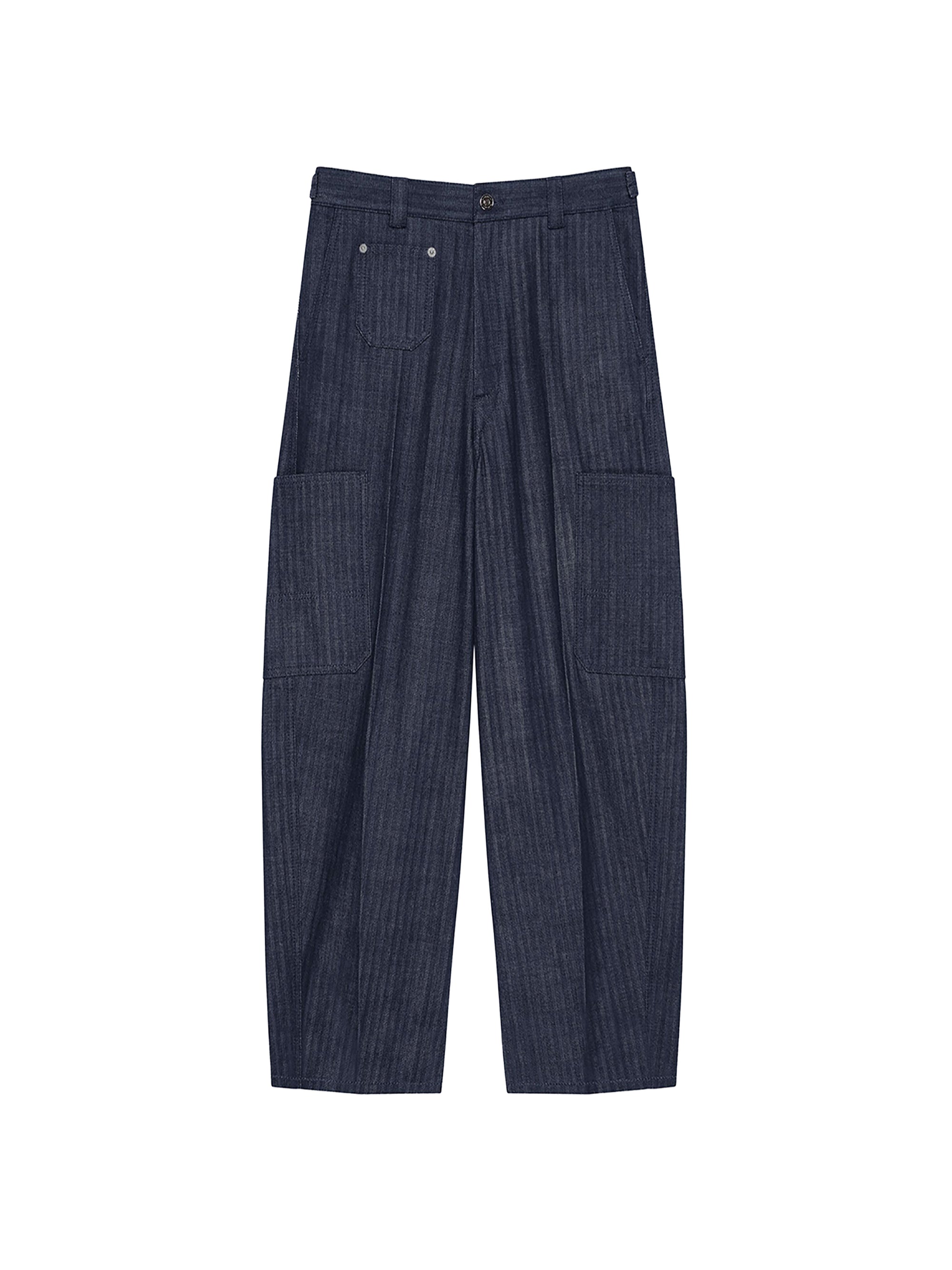 Pantalon cargo Couture seam - Dark Blue
