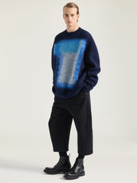 COUTURE SEAM SWEATPANT CROP
