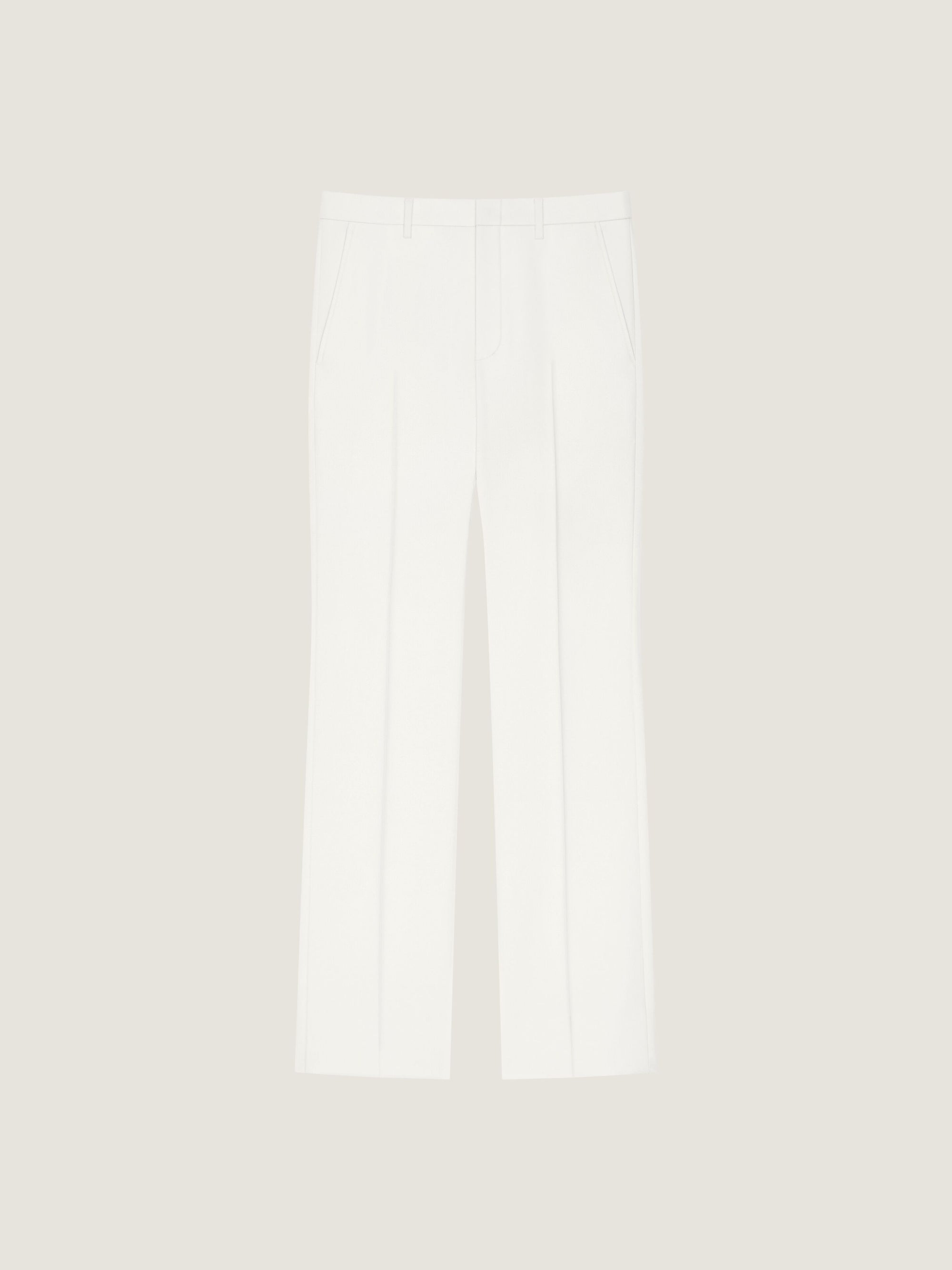 TAILORED STRAIGHT TROUSERS 23CM