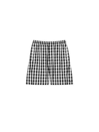Short à ceinture élastiquée - Black & White