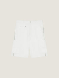DENIM SHORTS WITH PATCH POCKETS