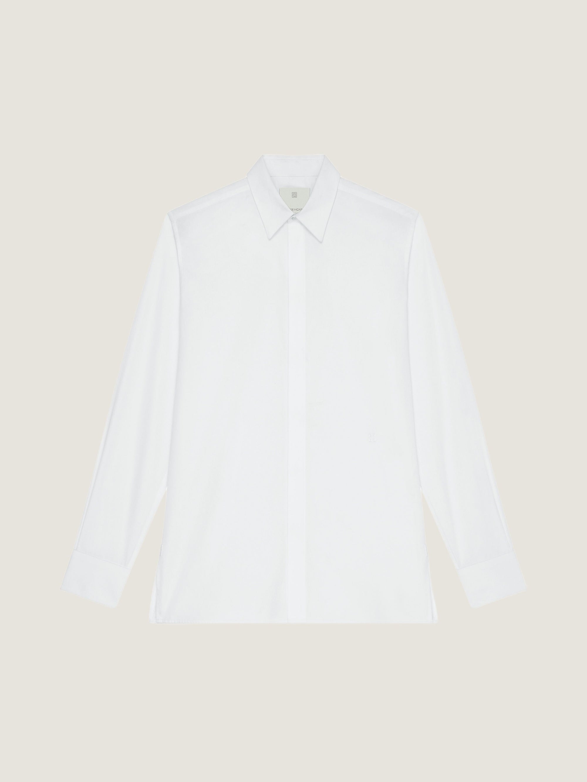 CONTEMPORARY LS SHIRT W/ 4G EMBROIDERY
