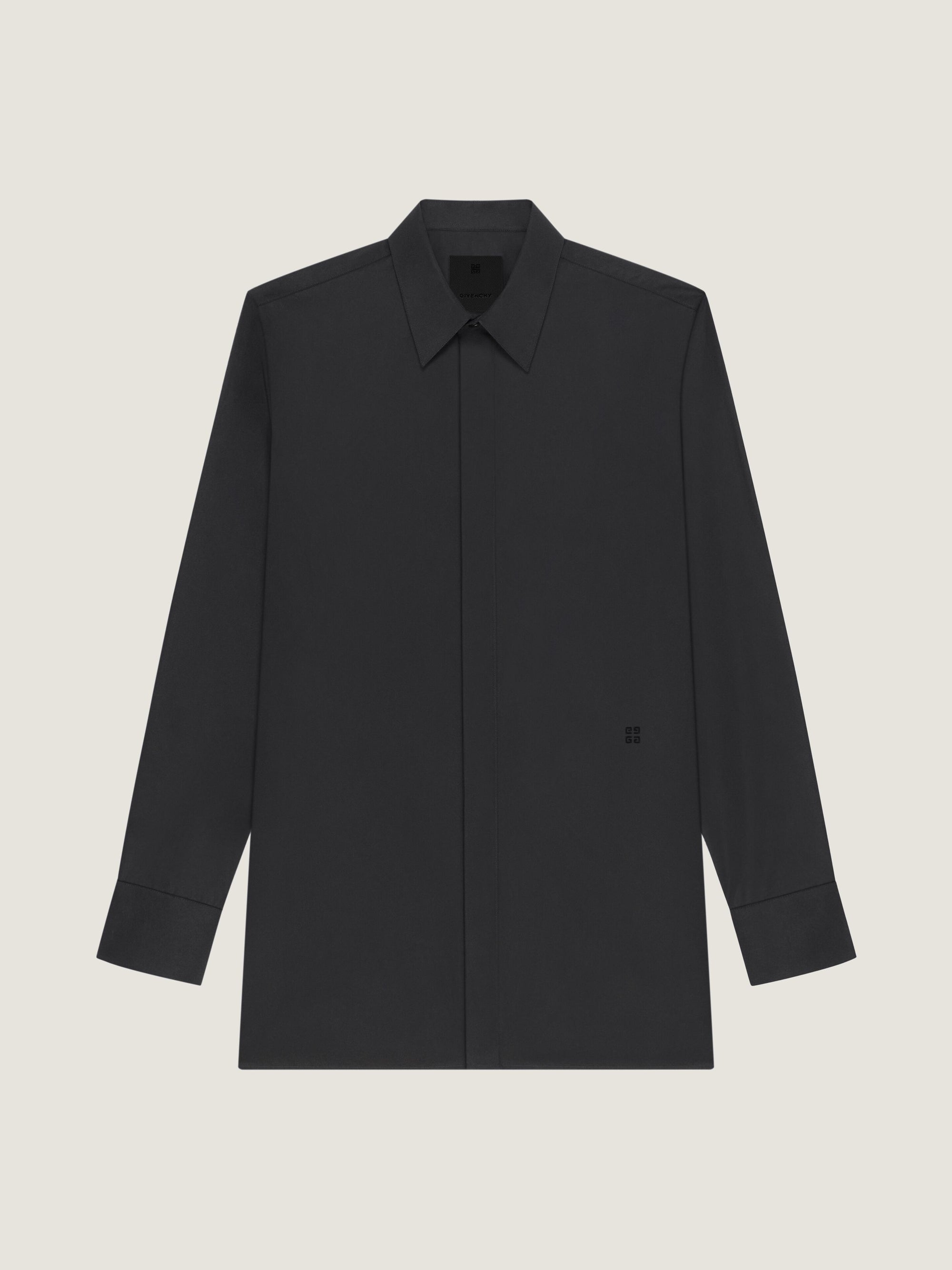 CONTEMPORARY LS SHIRT W/ 4G EMBROIDERY