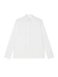 CONTEMPORARY FIT LS SHIRT W METAL COLLAR