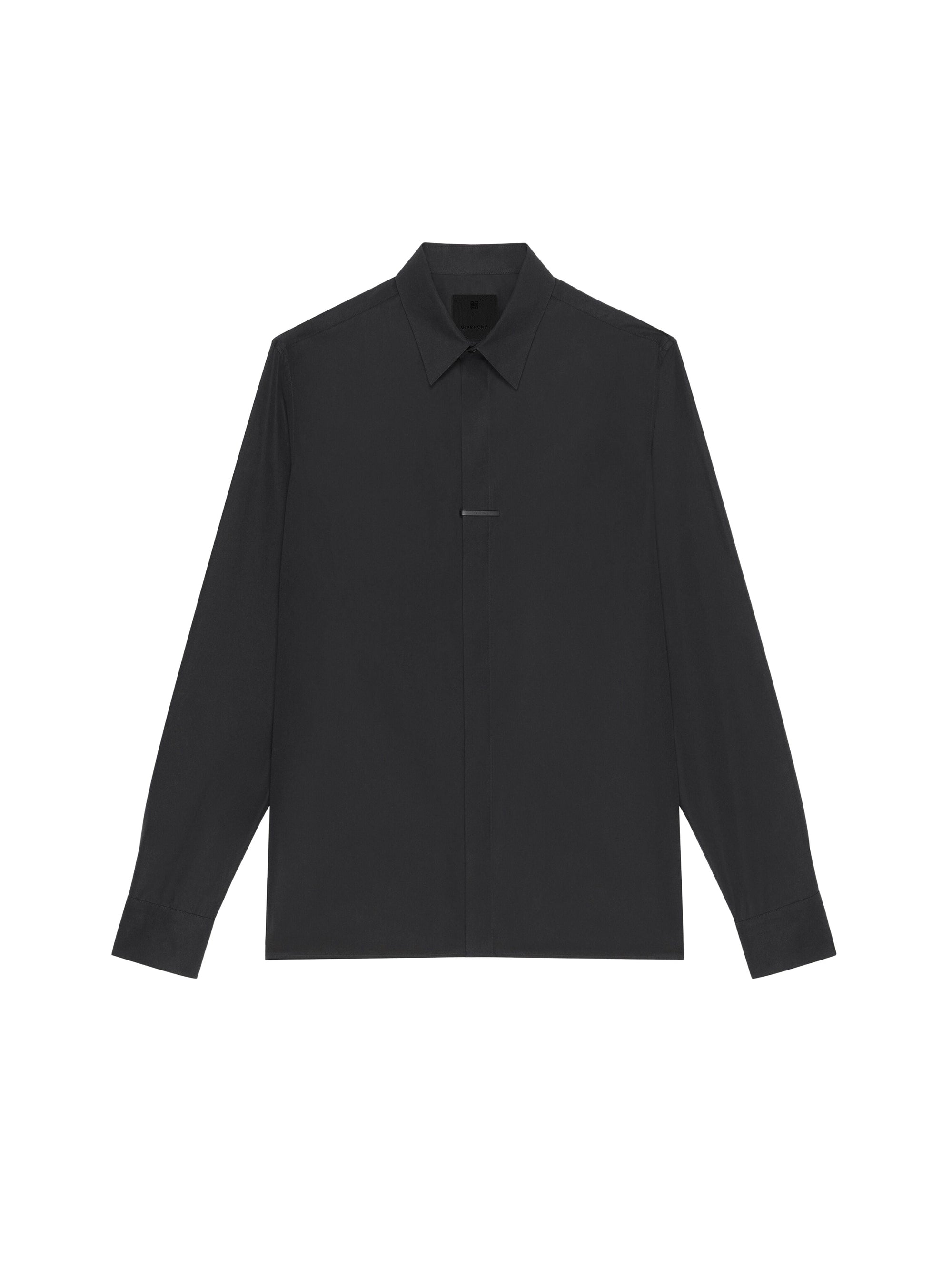 Chemise Metal bar coupe contemporaine - Black