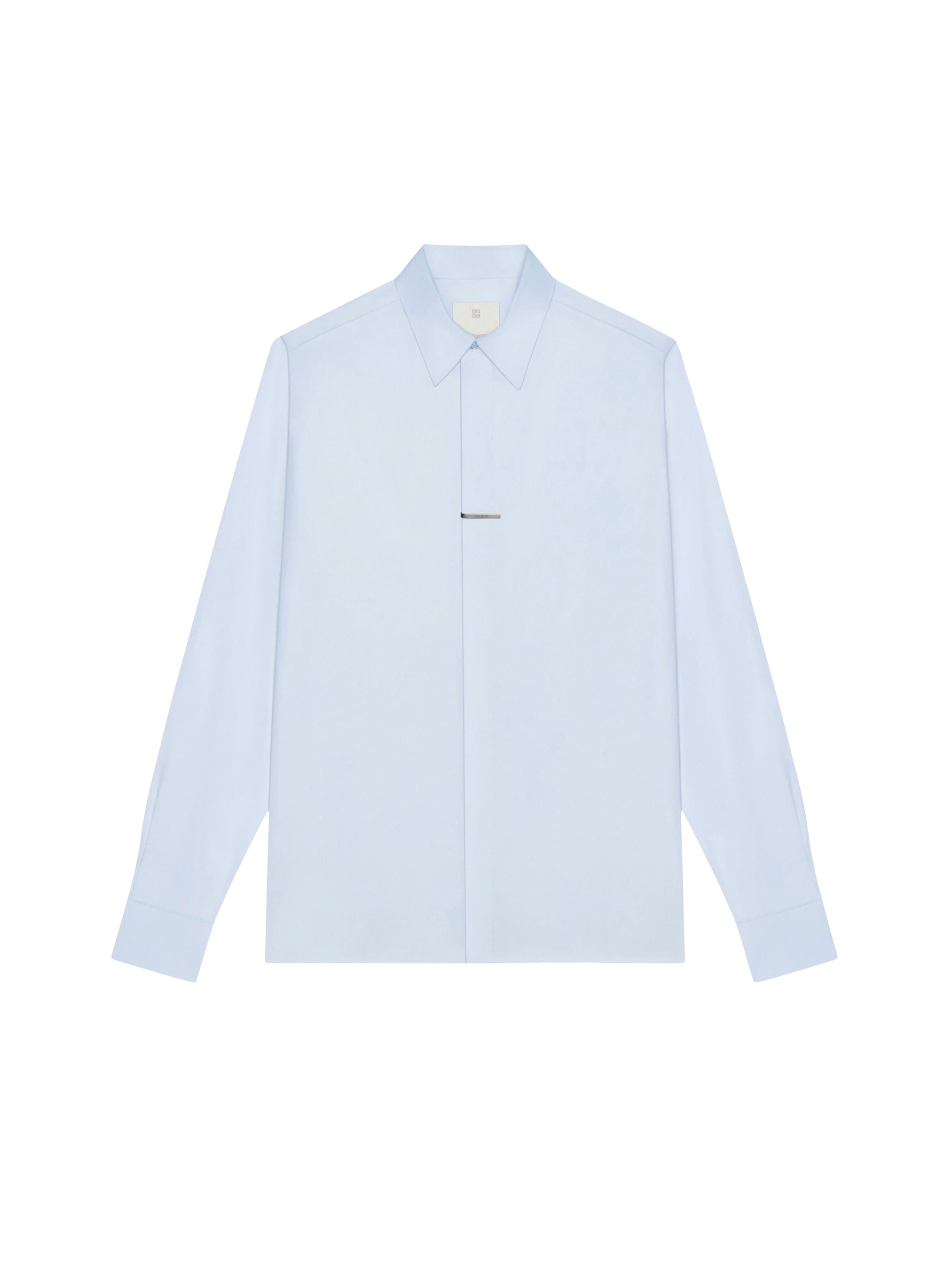 Chemise Metal bar coupe contemporaine - Baby Blue