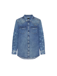 Chemise en jean coupe droite - Ocean Blue