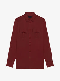 TIGHT FIT SHIRT WITH POCKETS