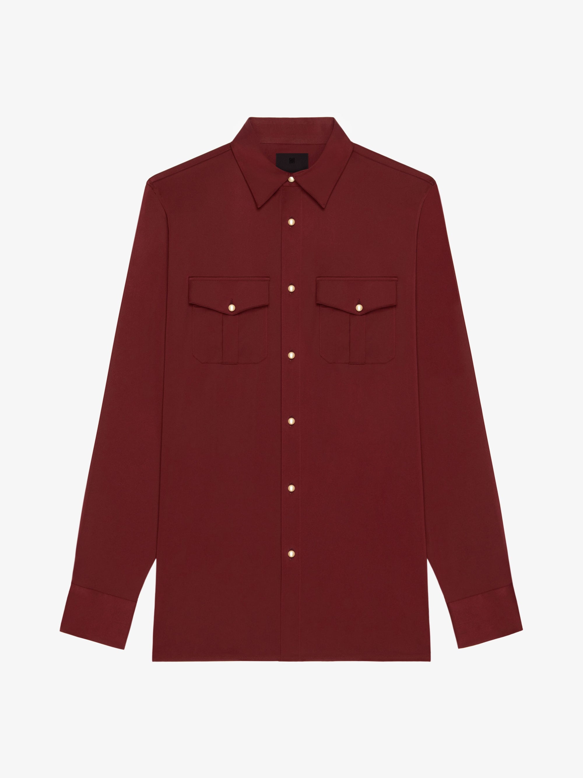 TIGHT FIT SHIRT WITH POCKETS