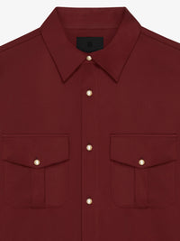 TIGHT FIT SHIRT WITH POCKETS