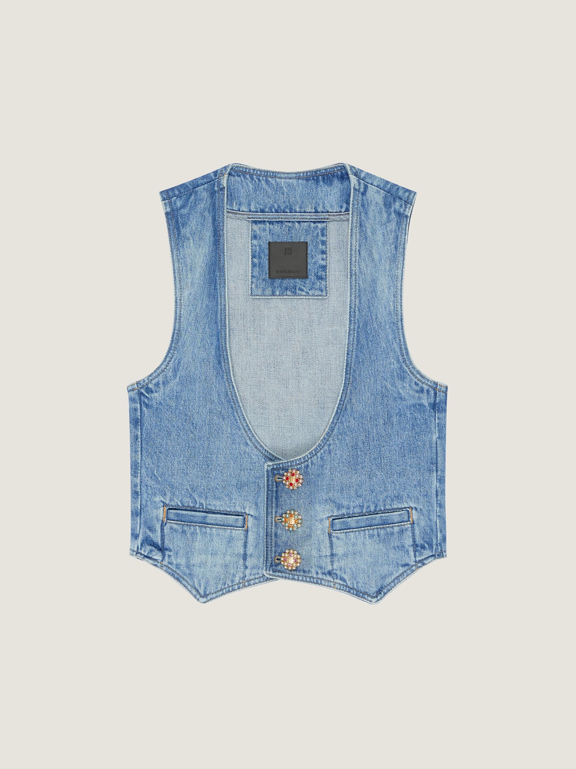 DENIM WAISTCOAT