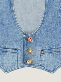 DENIM WAISTCOAT
