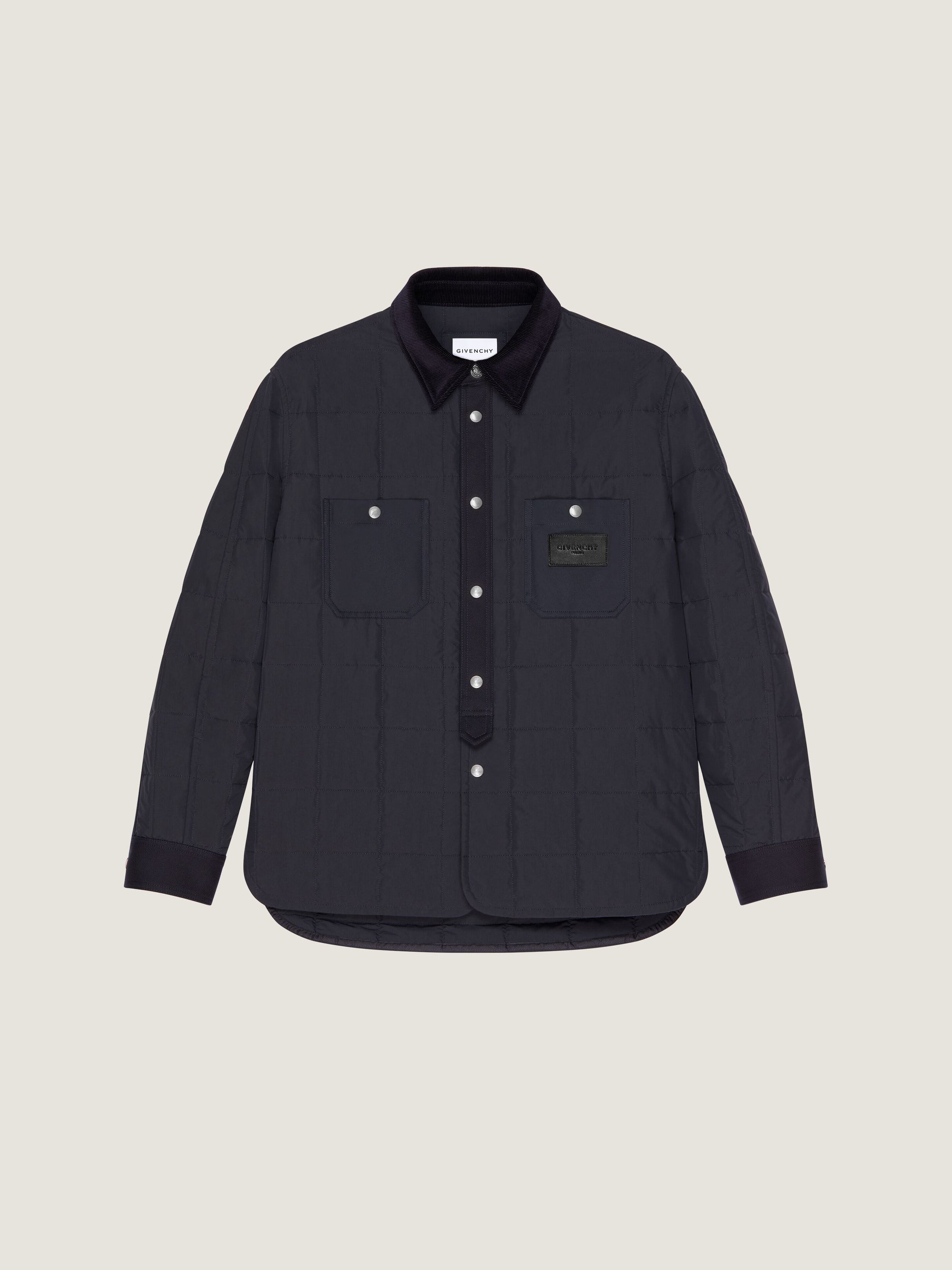 COUTURE SEAM QUILTING SHIRT